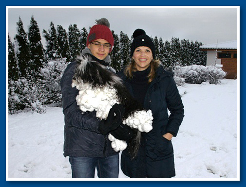 Kaviár, bichon havanese fiú